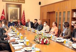 CHP'li Altay, sağlık çalışanlarını kabul etti