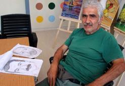Parkinson hastası emekli doktor, resim çizerek hayata tutundu