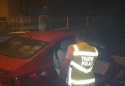 Çalıntı otomobildeki 2 şüpheli, 30 kilometrelik takiple yakalandı
