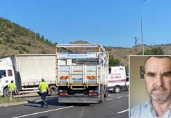 Kamyonun çarptığı motosikletin sürücüsü öldü