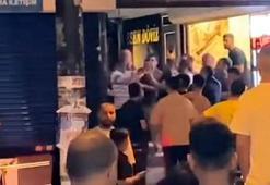Avcılar'daki esnaf kavgası kamerada
