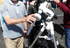 Erzurumlular gökyüzünü gözlemledi