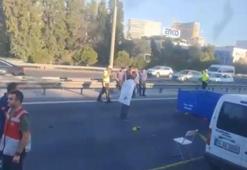 Basın Ekspres'te otomobilin çarptığı yaya öldü