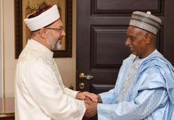 Diyanet İşleri Başkanı Erbaş, Nijer heyetini kabul etti