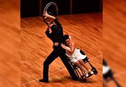 Neşe'nin tekerlekli sandalyede dansla uluslararası başarısı