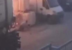 İzmir'de 1 işçinin öldüğü, 1 işçinin de yaralandığı patlamanın görüntüsü ortaya çıktı