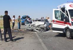 Hasta ziyareti yolunda kaza: 1 ölü, 4 yaralı