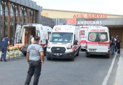 Zeytinburnu'nda yanan hastaneden bazı hastalar Prof. Dr. Murat Dilmener Hastanesi’ne getirildi