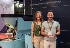 Kahve kavurma makinesi ile 'yılın en iyi tasarım ödülü'nü aldılar