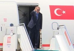 Cumhurbaşkanı Erdoğan Rusya'ya gitti