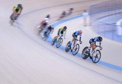 5. İslami Dayanışma Oyunları'nın pist bisikleti yarışları nefes kesti