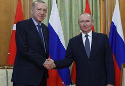 Cumhurbaşkanı Erdoğan, Rusya Devlet Başkanı Putin ile bir araya geldi