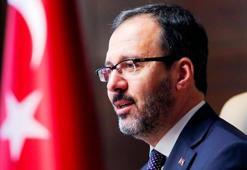 Bakan Kasapoğlu milli atletler Mazlum Demir, İsmail Nezir ve Hayrettin Yıldız’ı tebrik etti