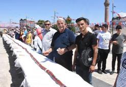 Sivas'ta 58 metrelik sucuk ikramı