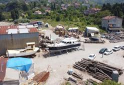 Osmanlı donanmasına gemi yapılan Kurucaşile tersanelerinde artık lüks yatlar üretiliyor