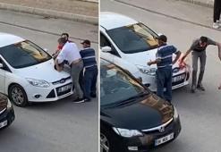 'Yol vermeme' tartışmasında sürücünün burnunu kırdı