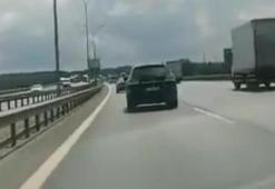 Ücretli otoyolda katlanır plaka kurnazlığı