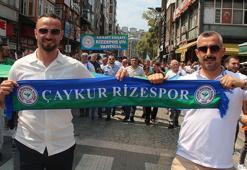 Çaykur Rizespor camiası birliktelik yürüyüşü düzenledi