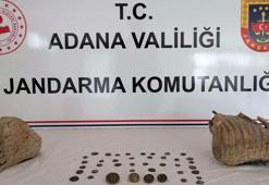 Adana'da, otomobilde mamut fosilleri ele geçirildi