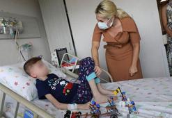 Çöp evde bulunan Cem, 20 kiloya ulaştı