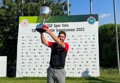 TGF Spor Toto Türkiye Amatör Şampiyonası'nda şampiyon Berk Çelik