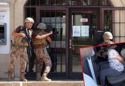 Banka müdürünü, hesabına 2 milyon lira havale ettirmek için rehin almış