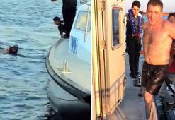 Avcılar'da polisten kaçmak için denize atlayıp 2 kilometre yüzdü
