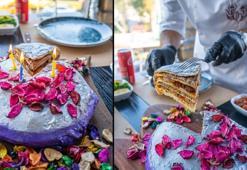 Pasta yerine, doğum günü kebabı yaptılar