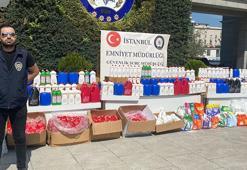 Büyükçekmece'de sahte deterjan malzemesi ele geçirildi