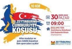 13'üncü Zeytinburnu Cumhuriyet Koşusu başvuruları başladı
