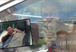 Şişli'de otomobilde kilitli kaldı: Hava almakta zorlanırken sigara içti