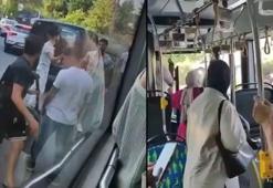 Sarıyer'de İETT otobüsüne saldırı kamerada, şoför istifa etti
