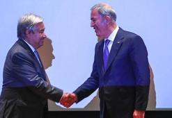 Bakan Akar ile BM Genel Sekreteri Guterres'ten açıklamalar