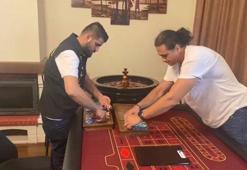 Çatalca'da kumarhane olarak işletilen villaya polis baskını