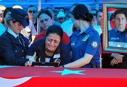 Mardin'deki kazada şehit olan polis, Çanakkale'de son yolculuğa uğurlandı