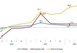 TÜİK: İstihdam endeksi yıllık yüzde 5,4 arttı