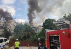 Bakırköy'de hukuk bürosunda yangın