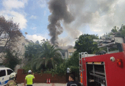 Bakırköy'de hukuk bürosunda yangın