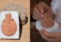 Pergamon kazılarında 'ampulla' denilen hacı şişesi bulundu