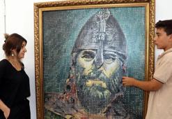 8 bin metal parayla Selahaddin Eyyubi portresi