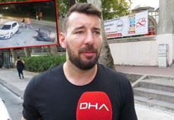 Kadıköy'de çevreyi rahatsız edenleri yumruklarla yere seren motosikletli konuştu