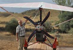 Köye mini havaalanı kurdu; hava aracıyla uçuş izni bekliyor