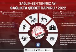 Temmuz ayında 60 sağlık çalışanı şiddete maruz kaldı