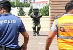 Üst geçitteki şüpheli valizden kurabiye çıktı