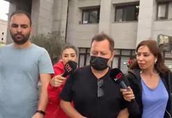 Eşi Gülşen'i görmeye gelen Ozan Çolakoğlu emniyetten ayrıldı