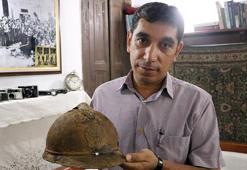 'Büyük Taarruz' alanında 100 yıllık miğfer ve mermiler bulundu