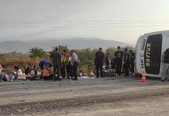 Balıkesir'de düğün dönüşü kaza: 3'ü ağır 17 yaralı