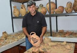 Metropolis'te ilk kez toplu halde amfora ve su testileri bulundu