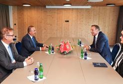 Bakan Çavuşoğlu’dan Slovenya'da ikili görüşmeler