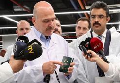 Bakan Soylu, yerli ve mili pasaportu tanıttı